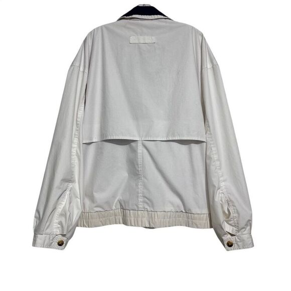 Vtg Gear For Sports Windbreaker Jacket Men's XL White Blue GPYC Vented Full Zip - Picture 10 of 16